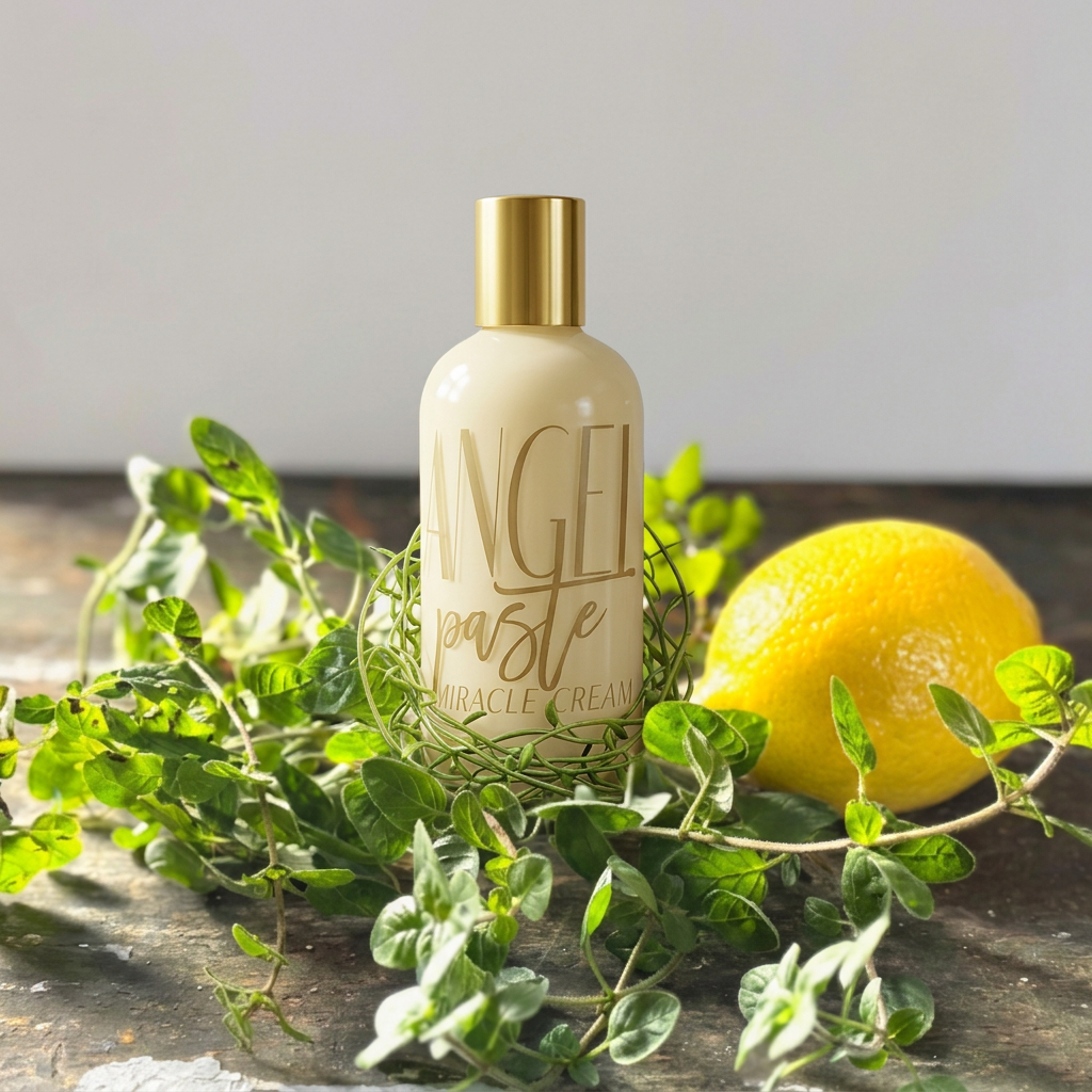 Firefly_can you put angelpaste miracle cream in the same frame as the oregano and lemon 878269.png