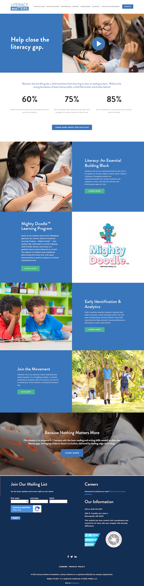 Best Examples of Nonprofit Squarespace Website Designs and Inspiration —  Stanley Creative