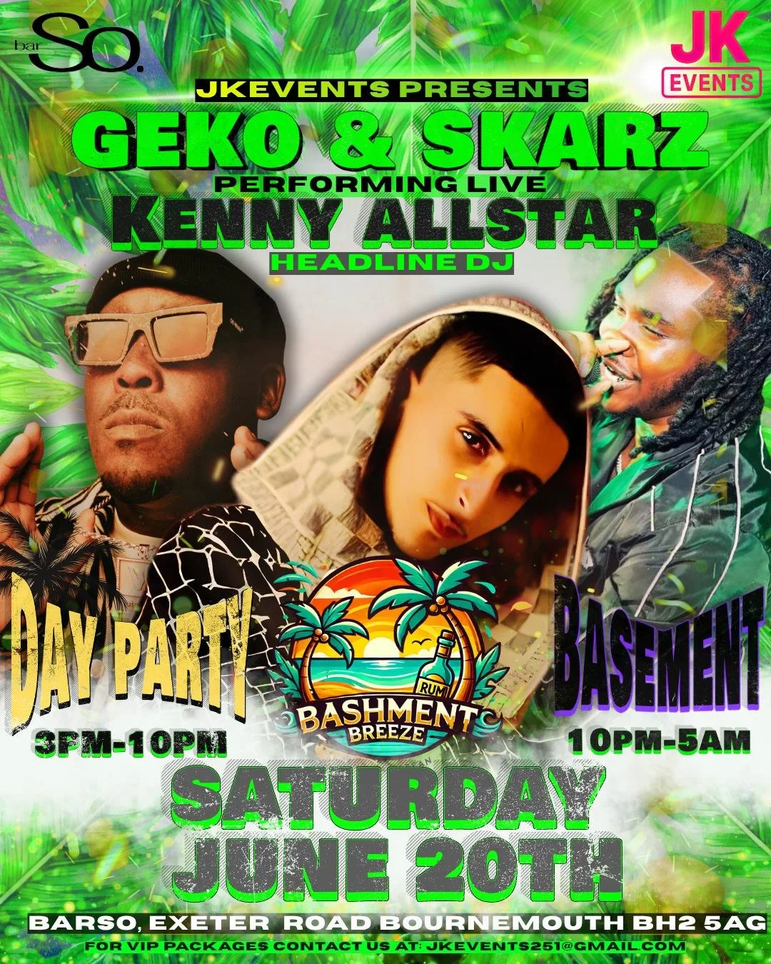 basement breeze afrobeat amapiano uk rap biggest summer party in bournemouth artwork