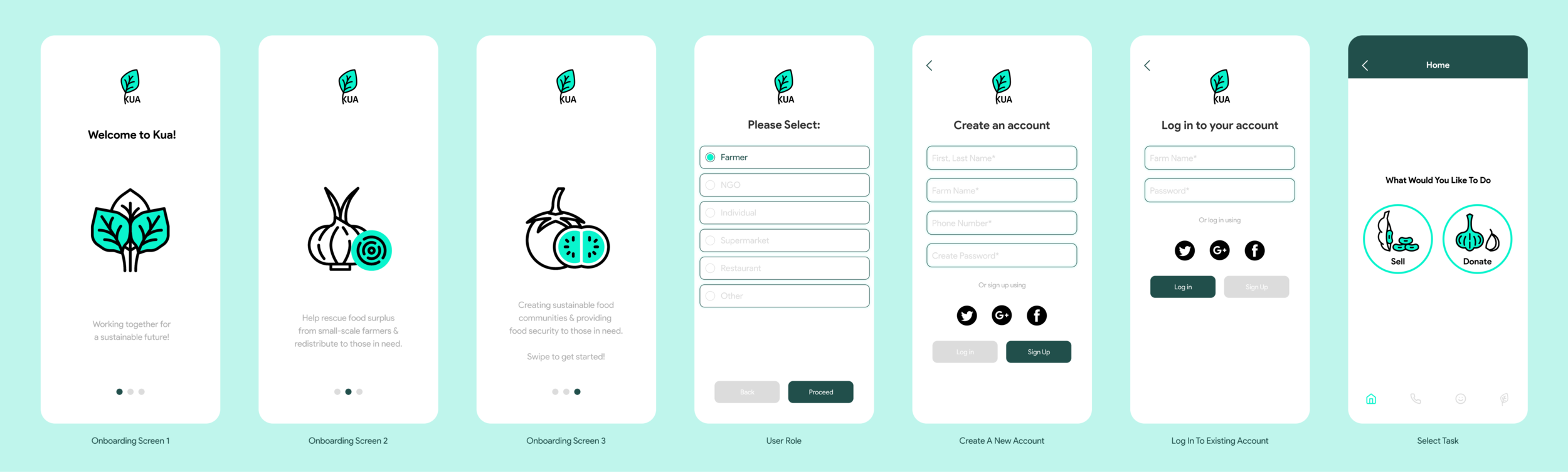 Farmer Onboarding Flow