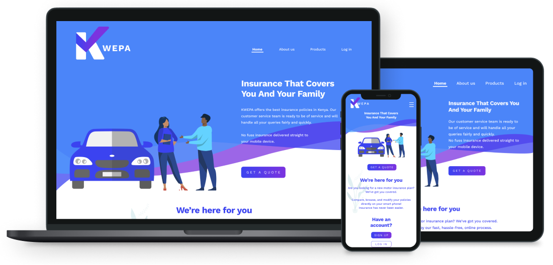 Responsive Web Design Homepages.