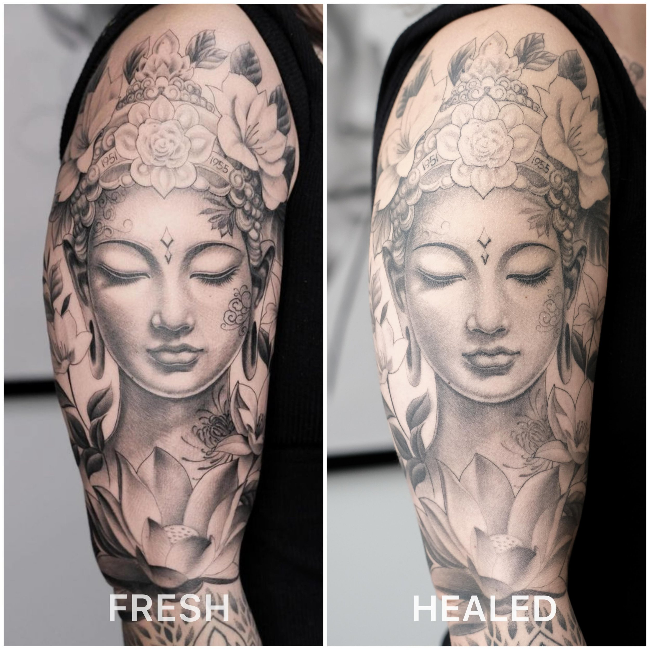 Fresh vs. Healed
Danke Esra
.
.
.
.
#realistictattoo #waldemartattooing #waldilism #blackandgreytattoo #nobletattoo #nobletattoo #waldemartattooing #art #tattooart #artist #tattooartist #inked #fineline #delicattattoo #fyp #germantattooer