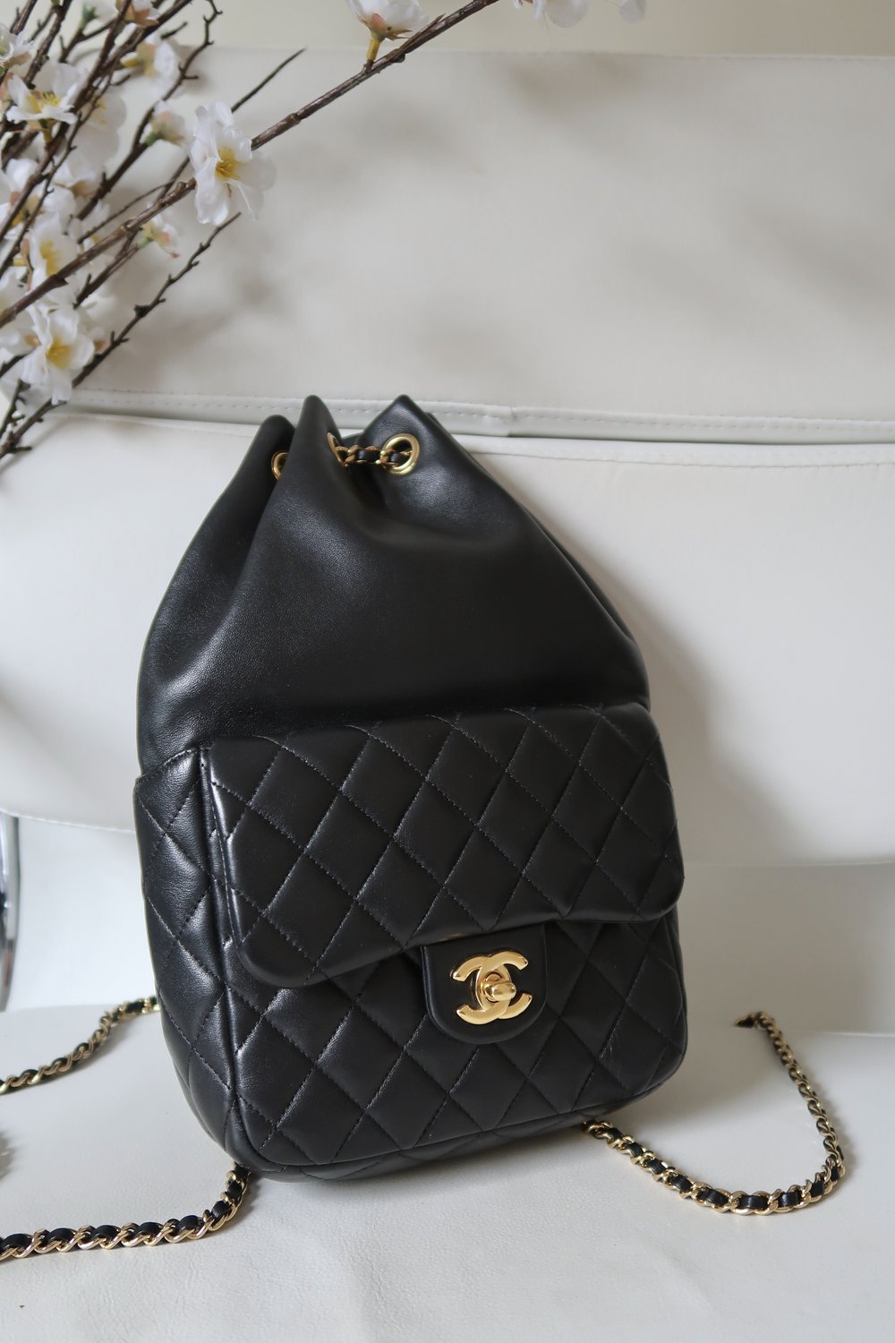 Timeless/classique chain leather backpack Chanel Black in Leather - 29479485