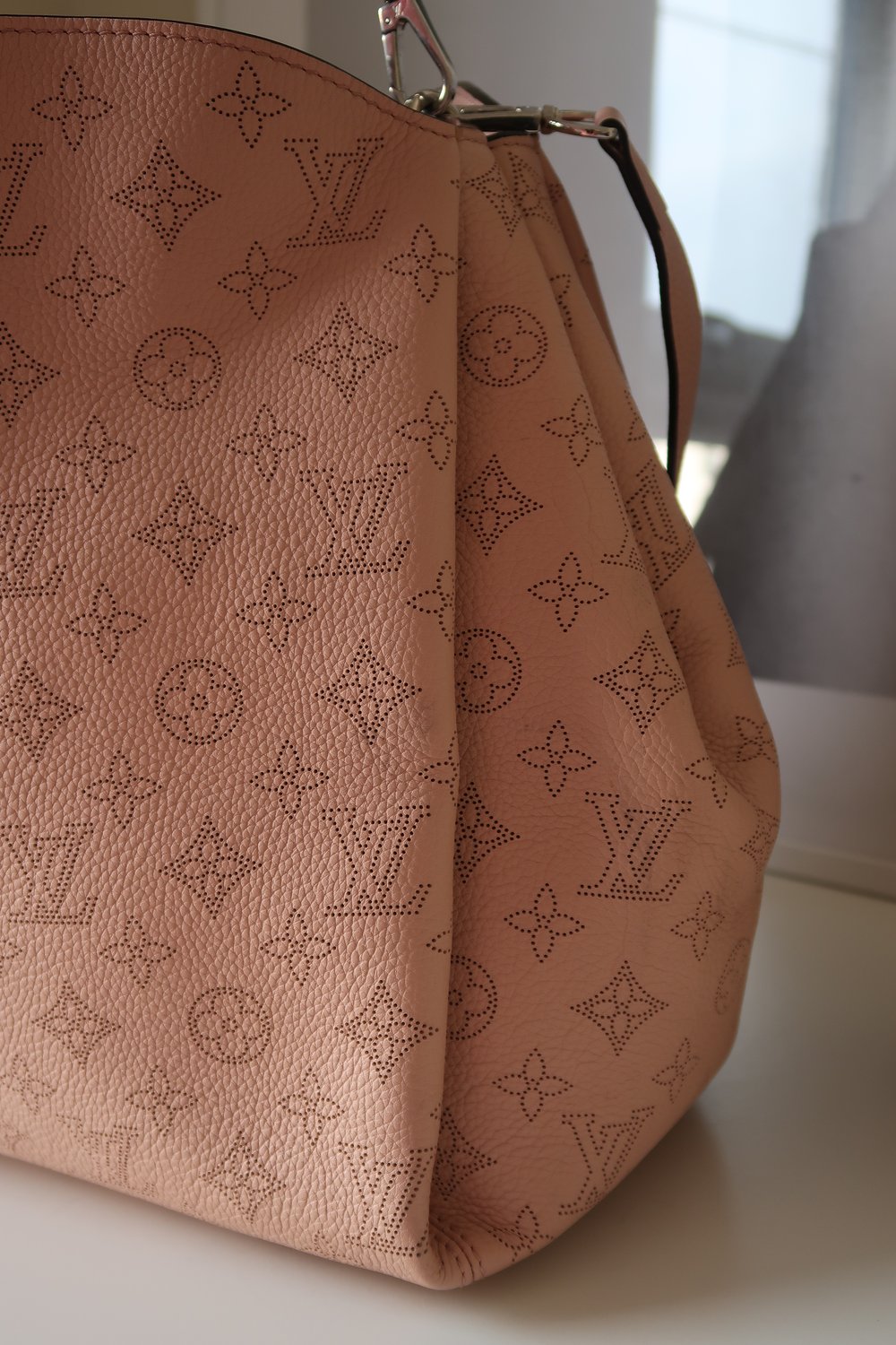 Louis Vuitton Magnolia Monogram Mahina Babylone PM Bag — Blaise