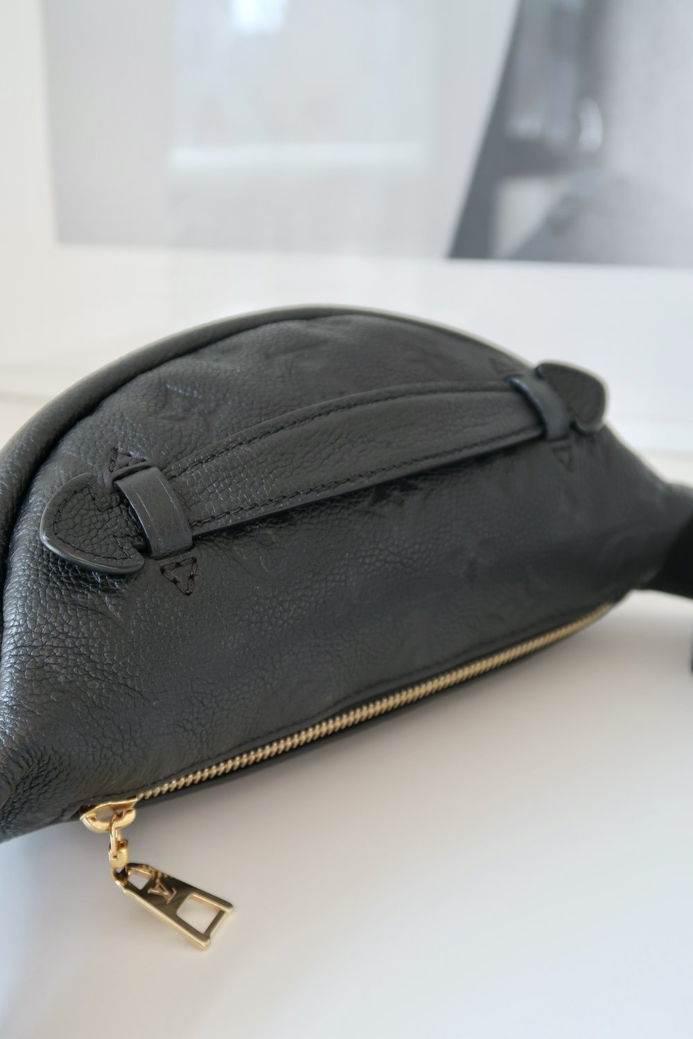 Louis Vuitton Monogram Empreinte Black Bum Bag — Blaise Ruby Loves