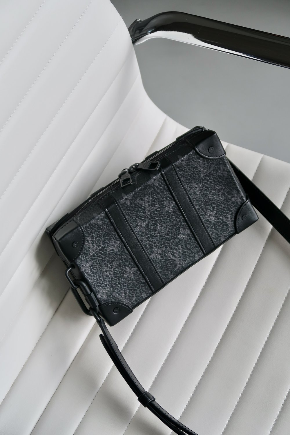 Louis Vuitton Mens Trunk Wallet Monogram Eclipse — Blaise Ruby Loves