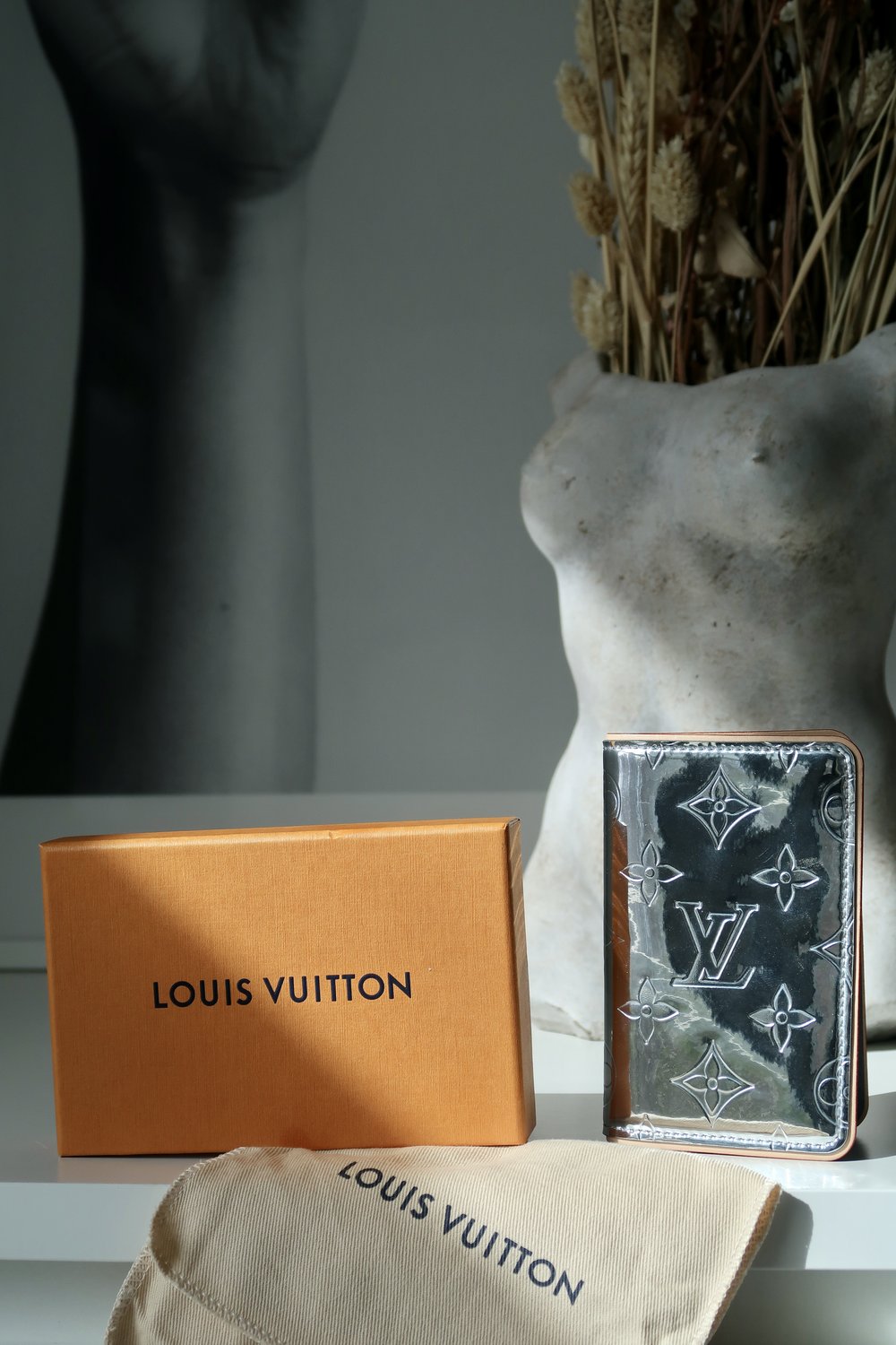 Louis Vuitton Pocket Card Holder Rare Mirror Monogram — Blaise