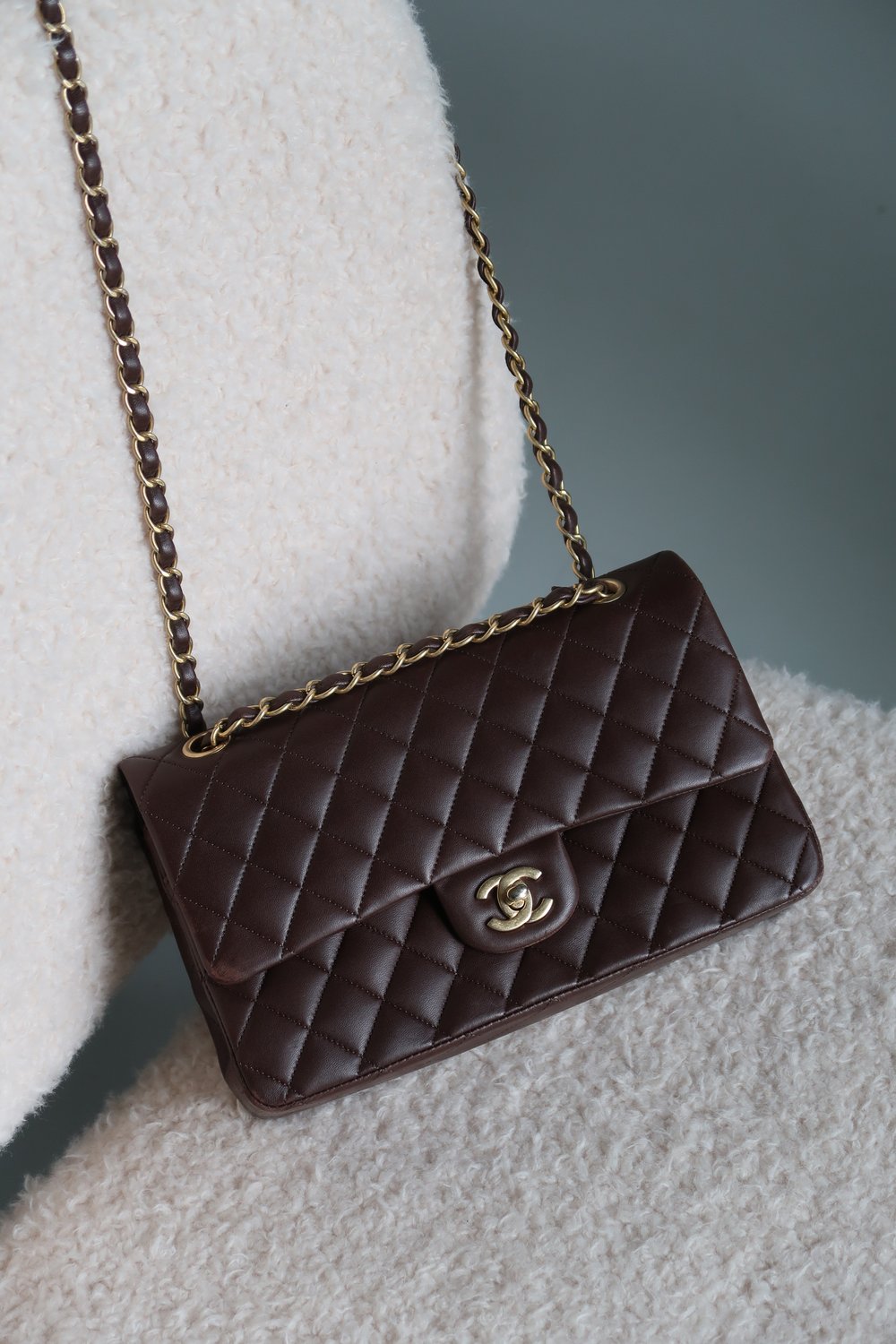 Chanel Classic Small Double Flap, Black Caviar Leather with Gold