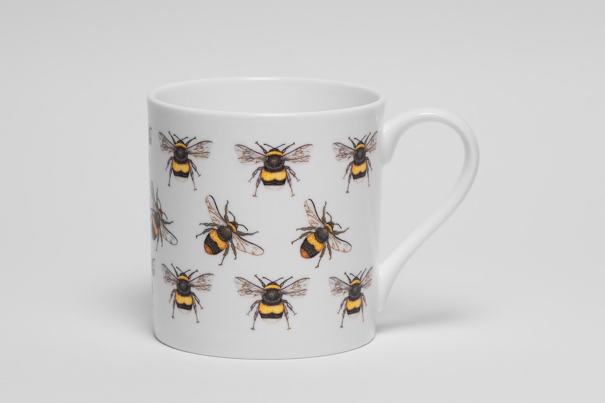 Mug En Porcelaine Fine (bone China) PPD Bubbles - 400 Ml - Multicolore - Neuf