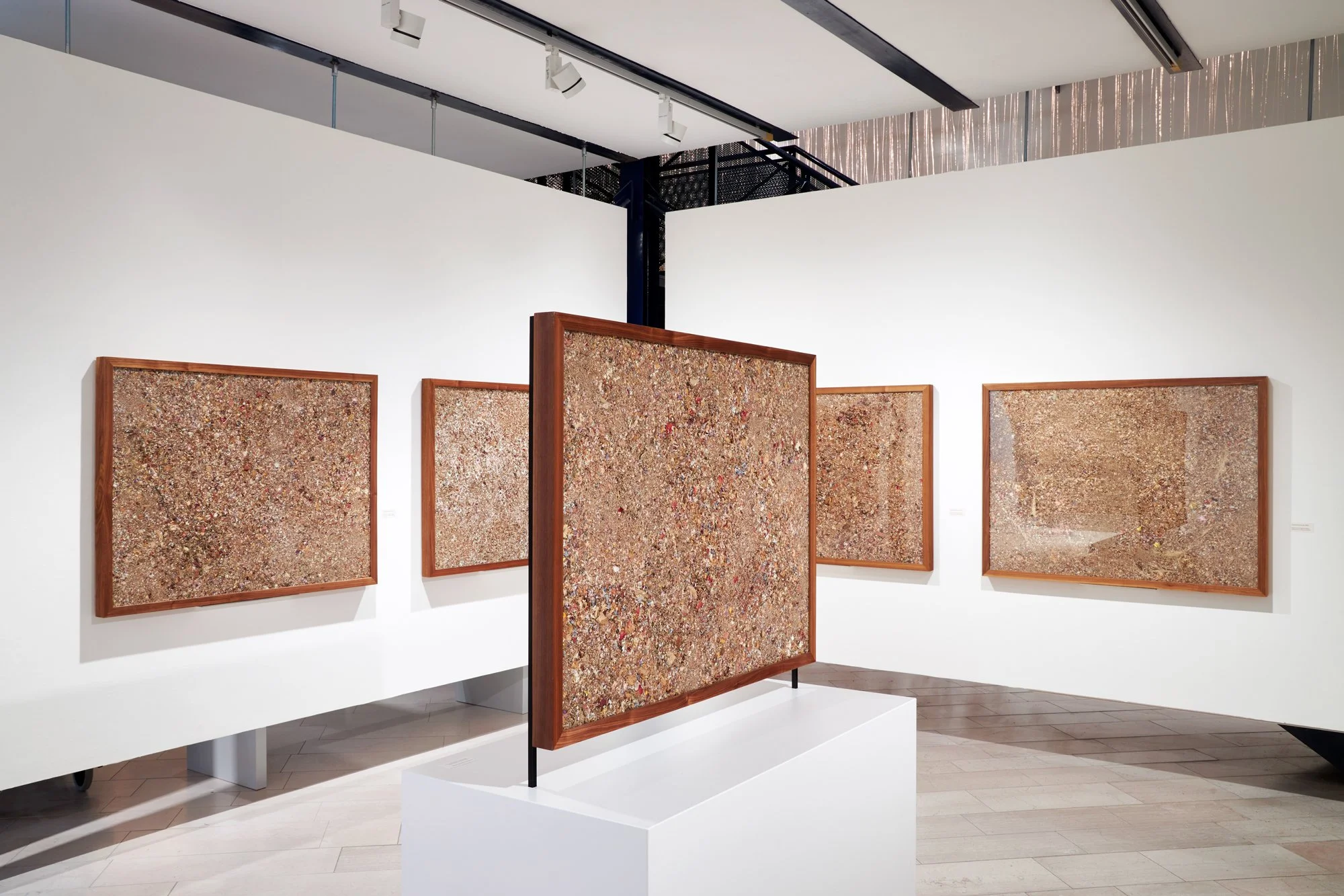 Rebecca Louise Law, Dust Archive, 2018. Installation view.  Photo: Jan Brockhaus