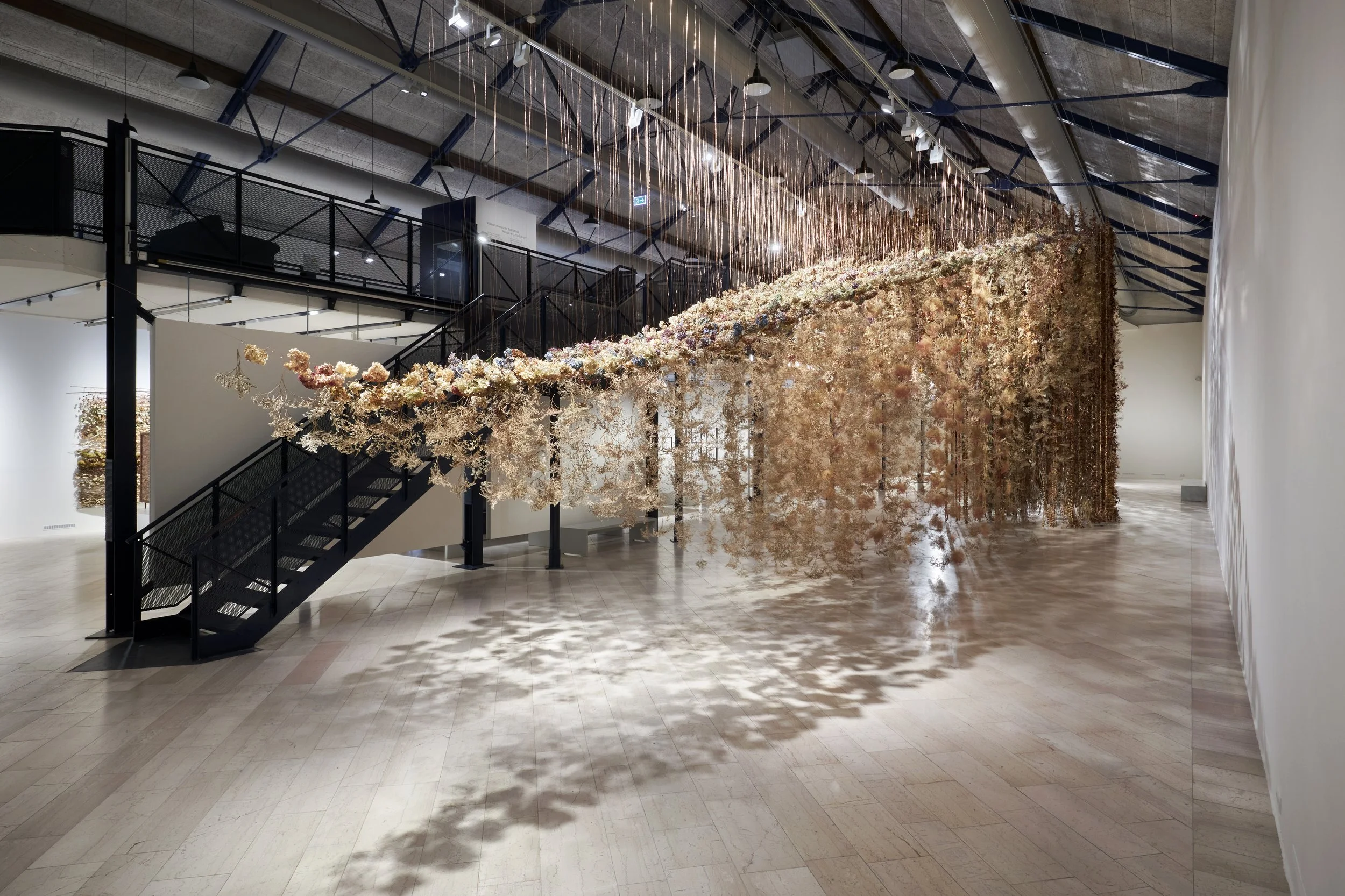 Rebecca Louise Law, Rebecca Louise Law, Florilegia, 2026. Installation view, Schleswig-Holstein. Photo: Jan Brockhaus