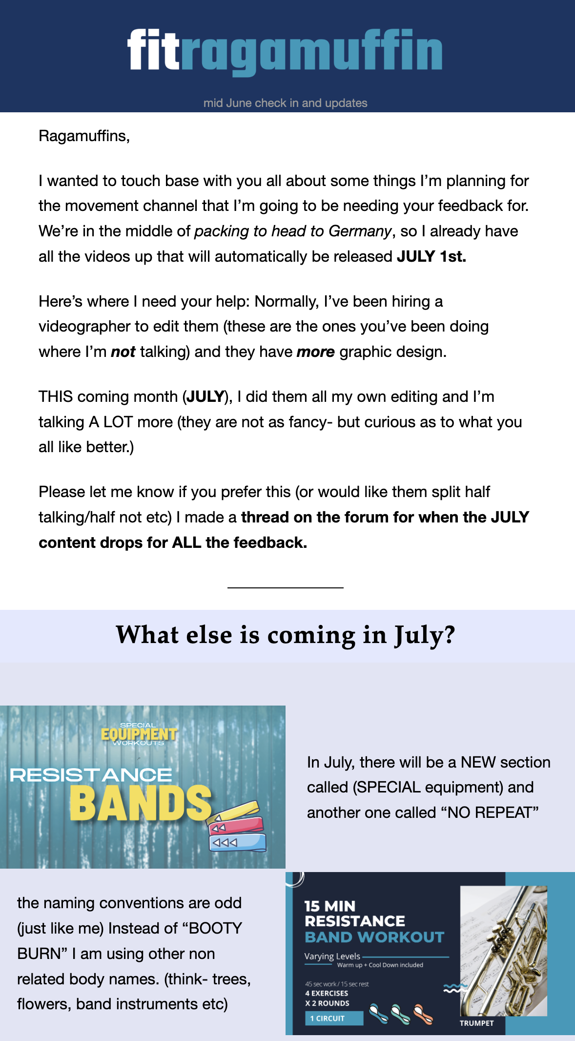 Mid-June Update