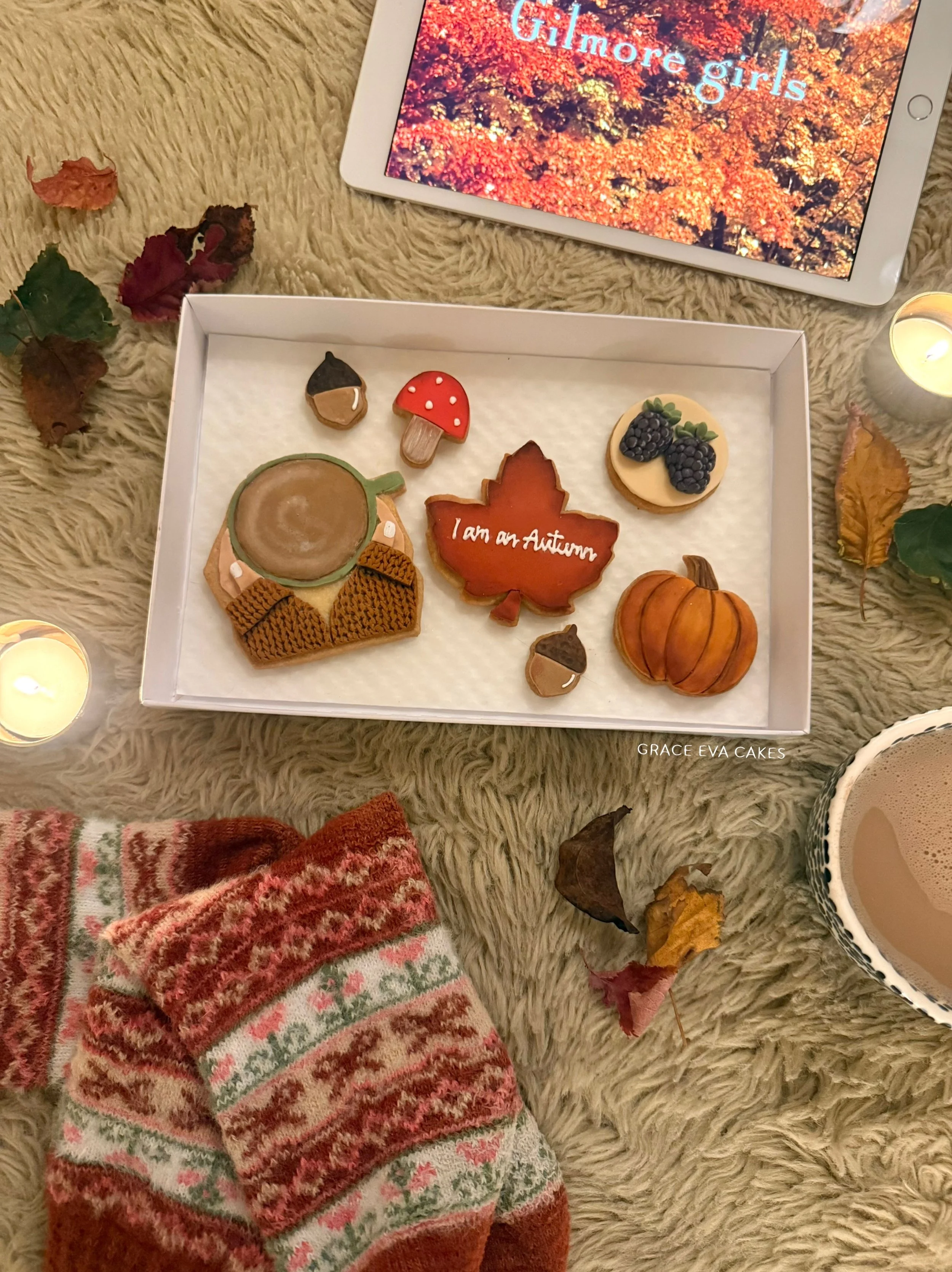 'Cosy Season' Shortbread Biscuit Set