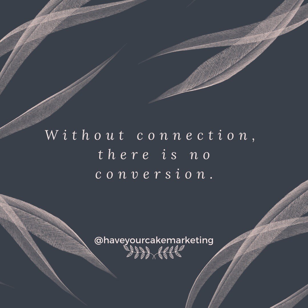 It's easy to forget...

That behind each follower is a person.

And if you want them to buy from you, you need to build a genuine connection.

That's where the magic happens, not in the likes, not in the follower counts, not even in the content churn