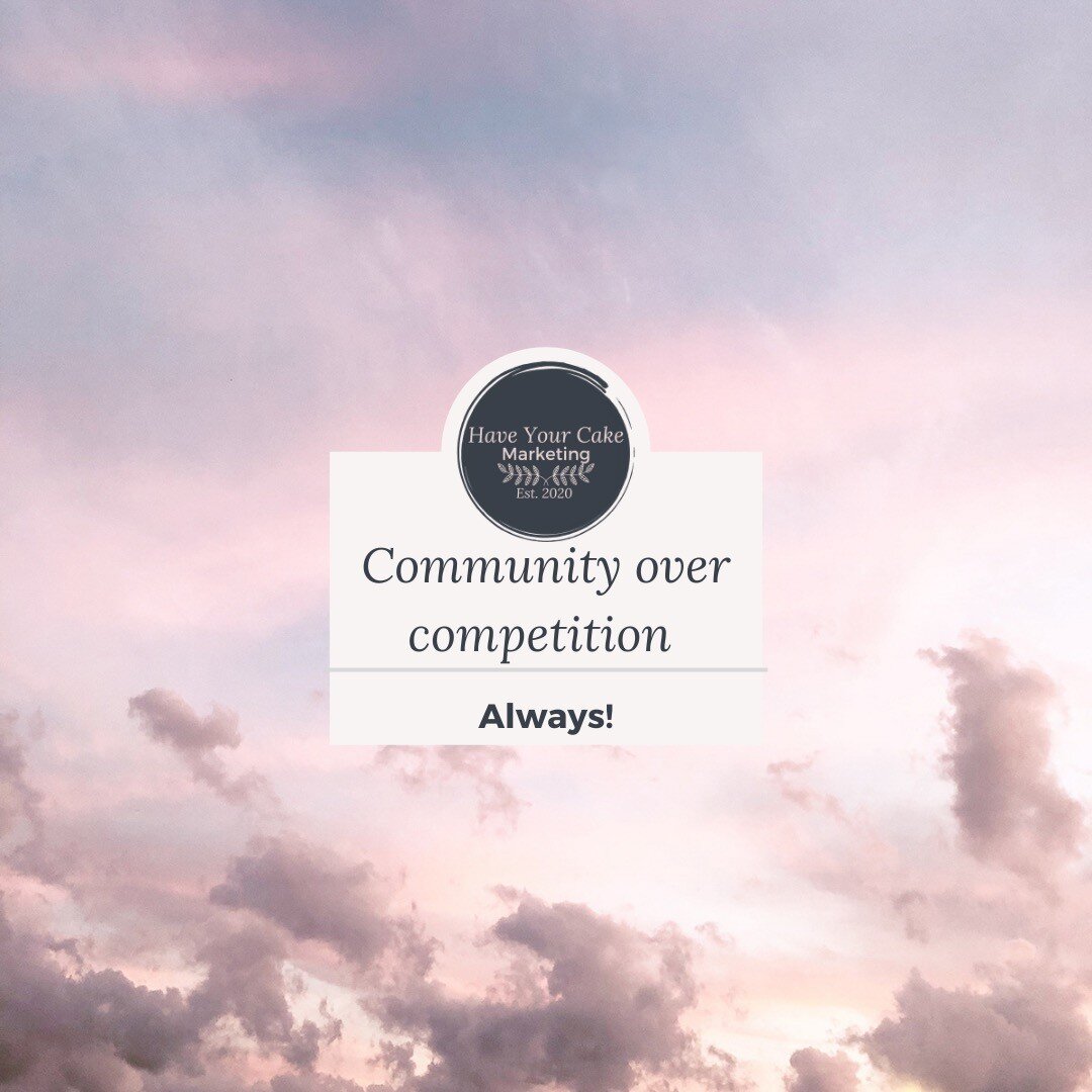 I'm a big believer in 'community over competition' ✨

Especially when it comes to people's content and the work they've put in to create it.

It may seem easy to just 'use' their image but you need to credit them and ideally gain their permission to 