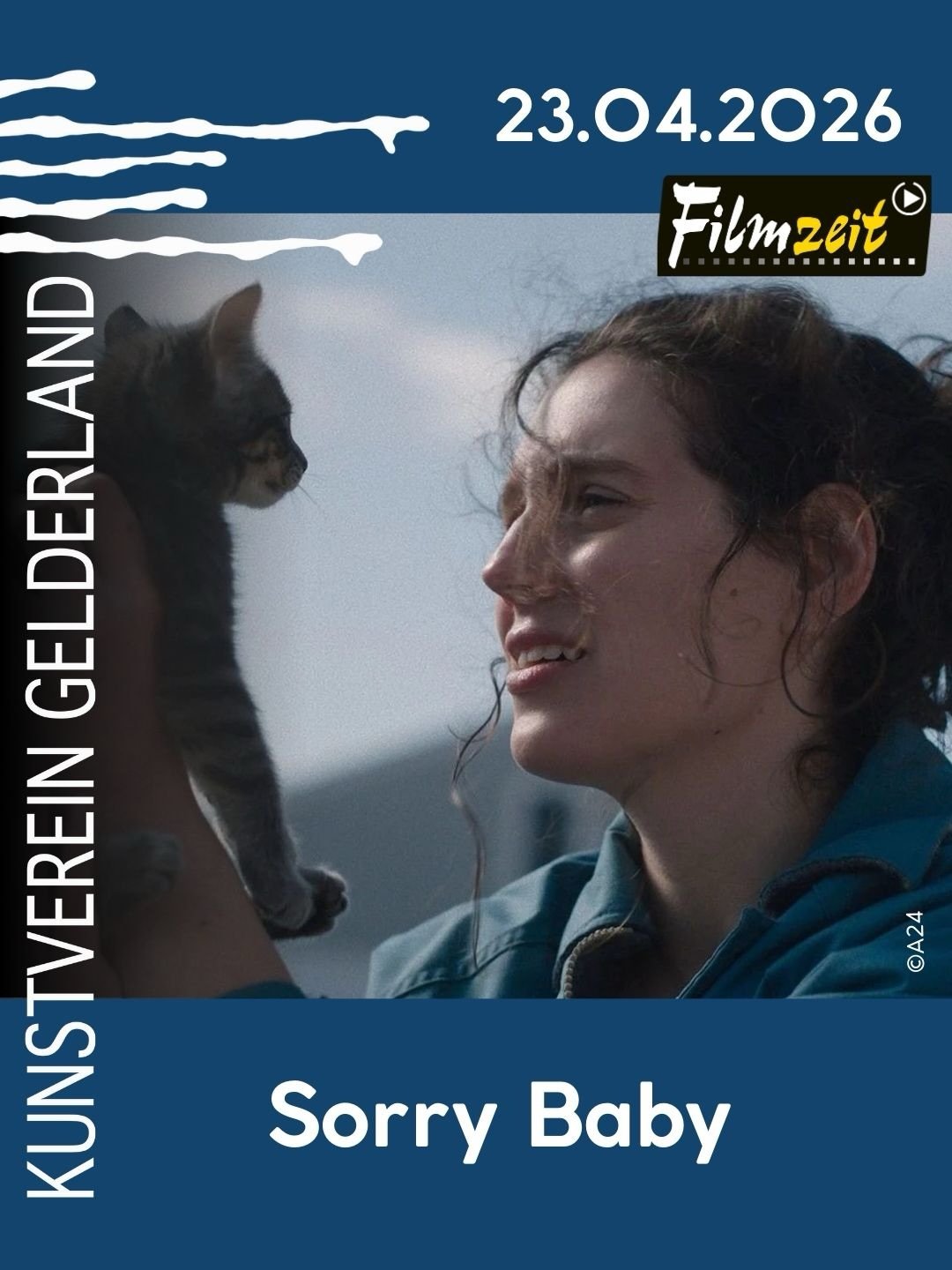 Sorry Baby
USA 2025 

Sarkasmus gegen Trauma

mit Naomi Ackie, Eva Victor, Kelly McCormack u.a.

Das kraftvolle Spielfilmdeb&uuml;t von Regisseurin Eva Victor, einer neuen Stimme im US-Independent-Kino, vielfach ausgezeichnet u.a. beim Sundance Film 