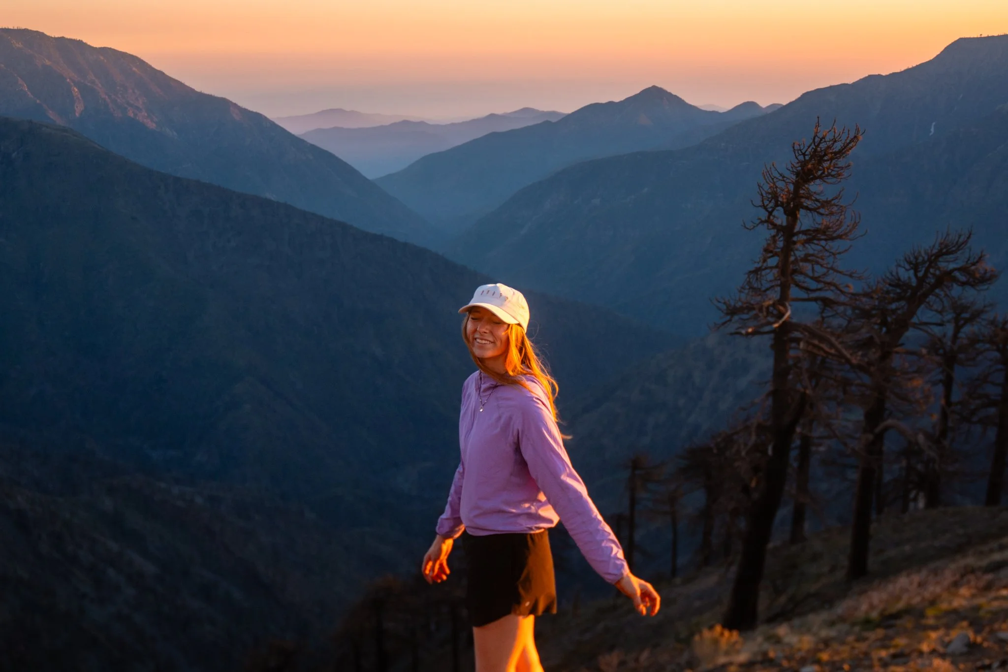 Best Sun Hoodies and Sun Shirts for Thru-Hiking, Backpacking, and Hiking, Mountain Hardwear Sunshield sun hoodie on the pacific crest trail