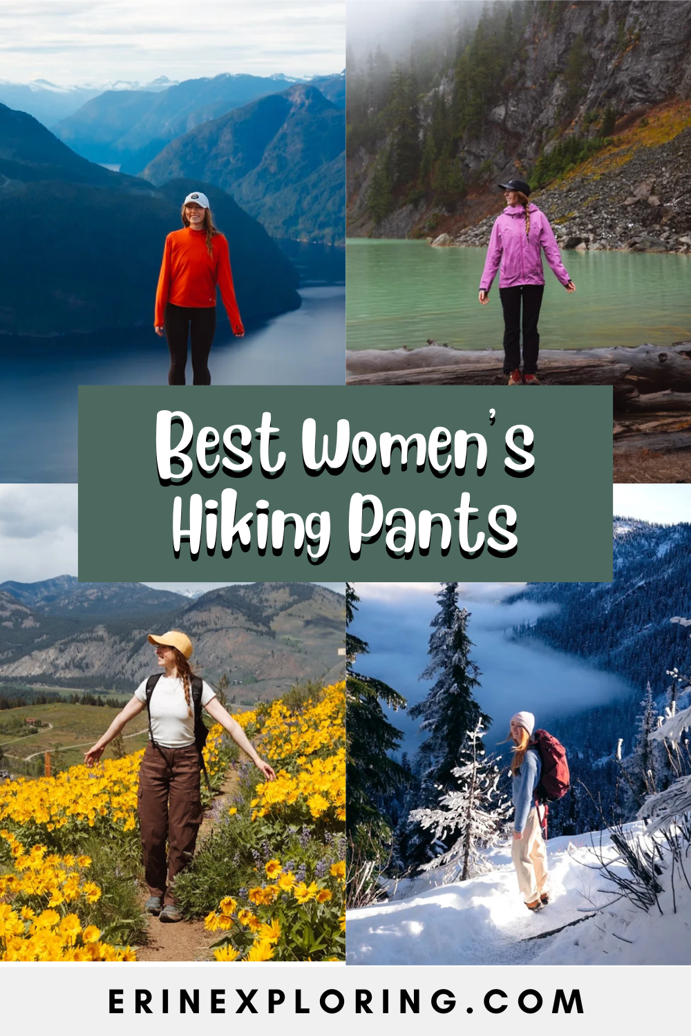 best women's hiking pants for hiking and backpacking