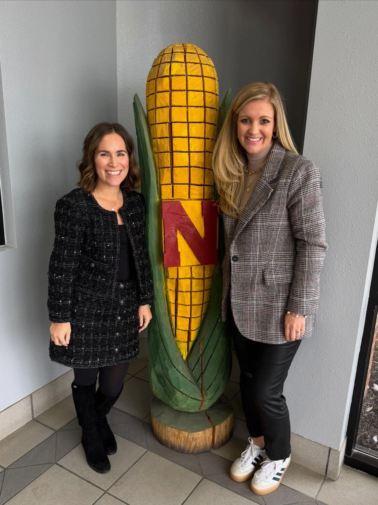 🌽 REVIEW // Amber and Victoria are at it again! ✈️🏨
Model room #2 in just two weeks &mdash; this time in Lincoln, Nebraska, home of our general contractor. Our custom hotel in Fraser, Colorado (hello, Winter Park ski mountain! ⛷️❄️🎣🤠) is getting 
