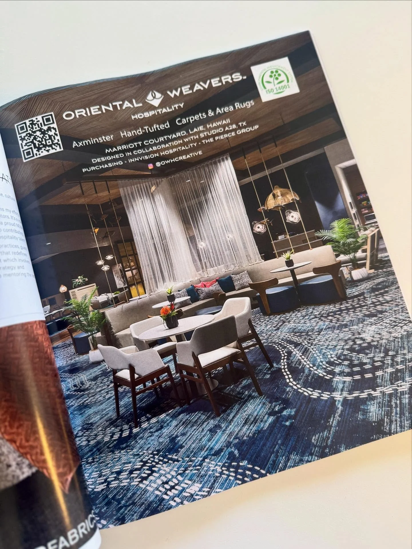 📖 FEATURE // thanks so much for the feature @owhcreative in the @newhinc Winter Issue! 🌺❄️
.
#carpetdesign #hawaii #hospitalitydesign