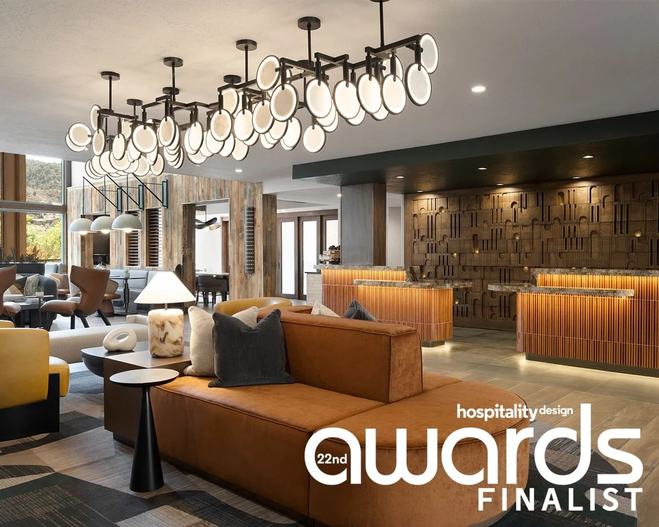 🏆 HD AWARDS // Out of more than 850 submissions, we&rsquo;re excited to announce that our Hyatt Place hotel project in Zion National Park was named a FINALIST for the 22nd annual Hospitality Design Awards in TWO categories! 🎉 

Huge congrats to all