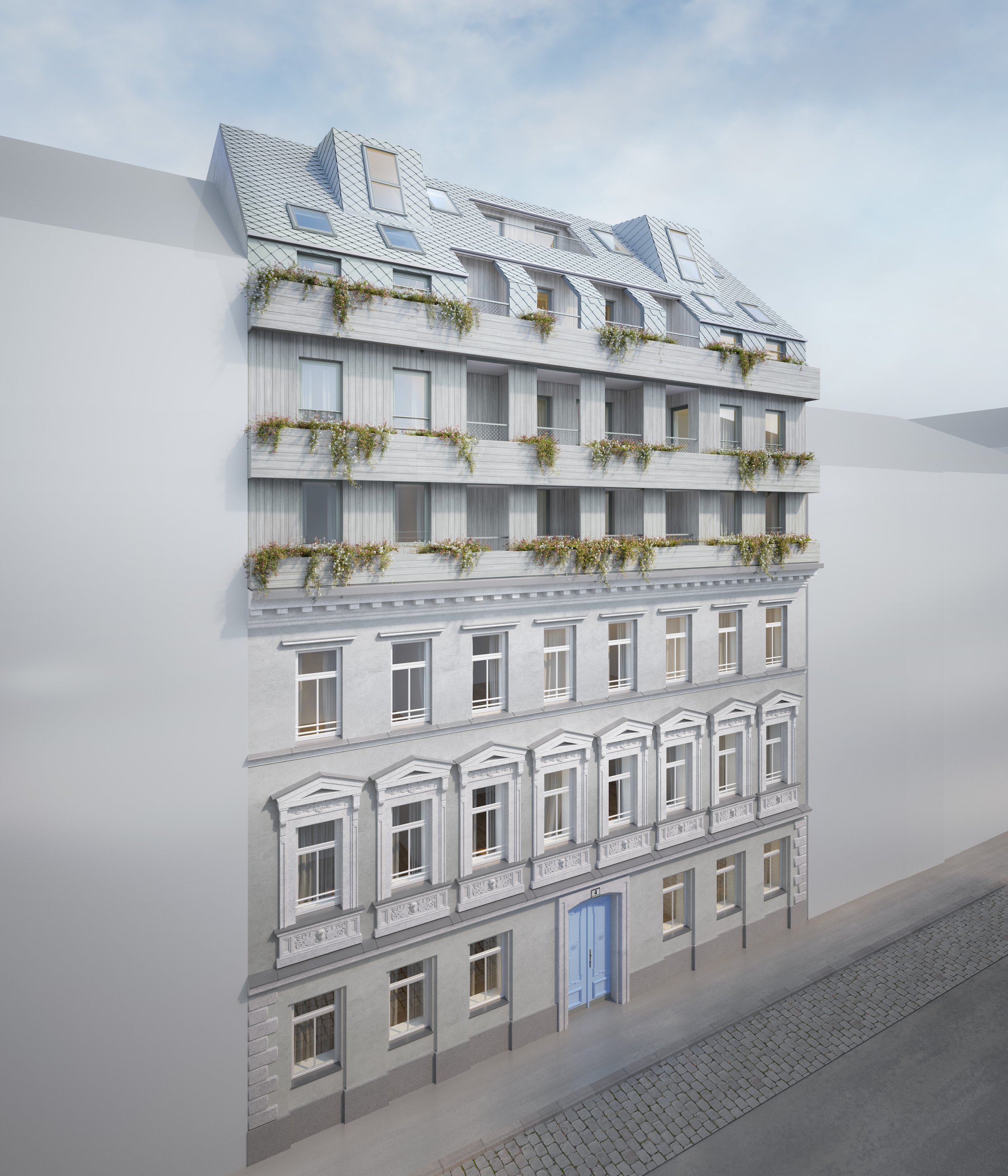 Dachgeschossausbau Schwarzhorngasse, 1050 Wien