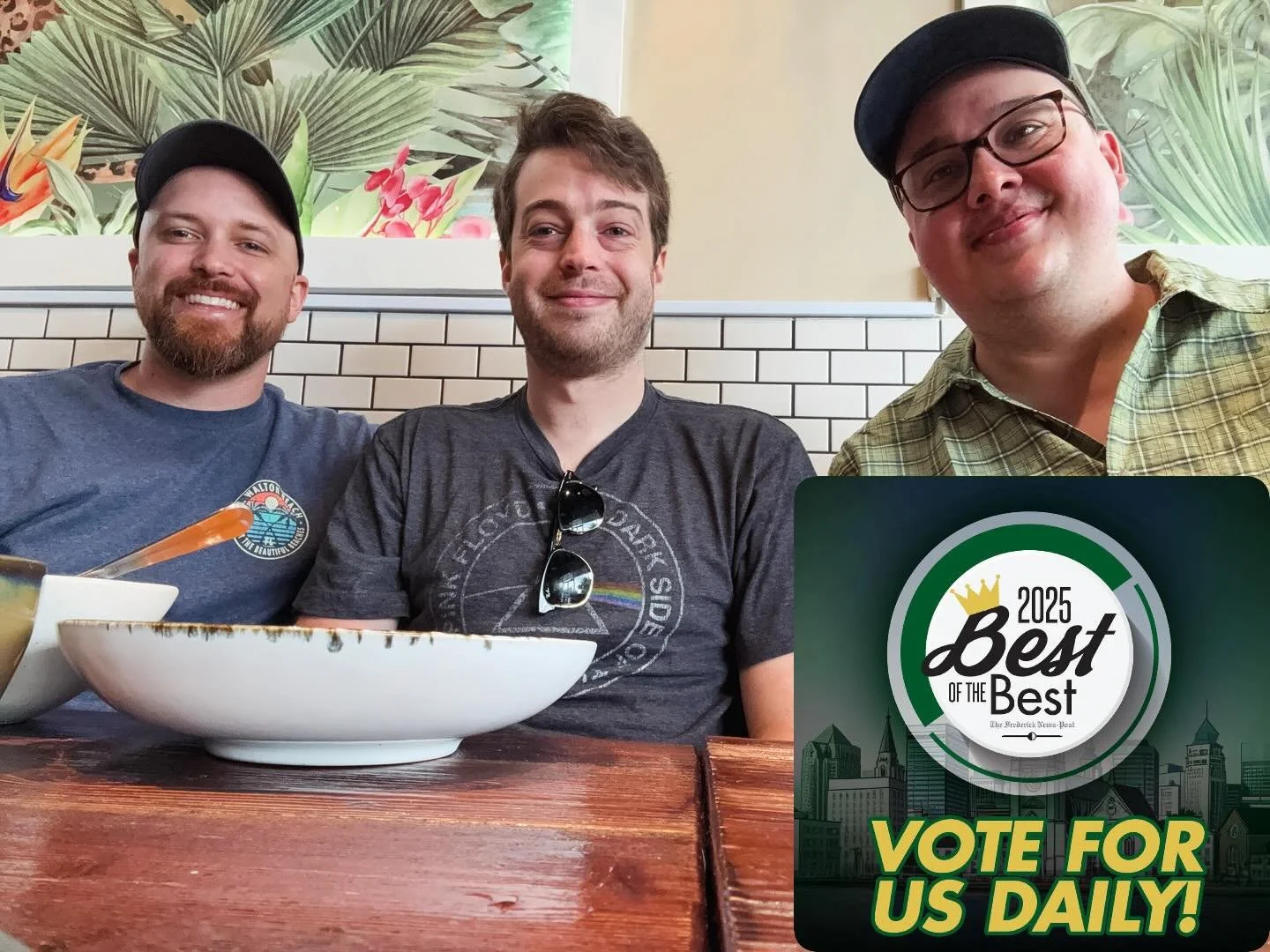 Voting is still open through tomorrow. 

Everyone can vote once per day we appreciate your nomination and your support. Let&rsquo;s go for 6 years in a row!!