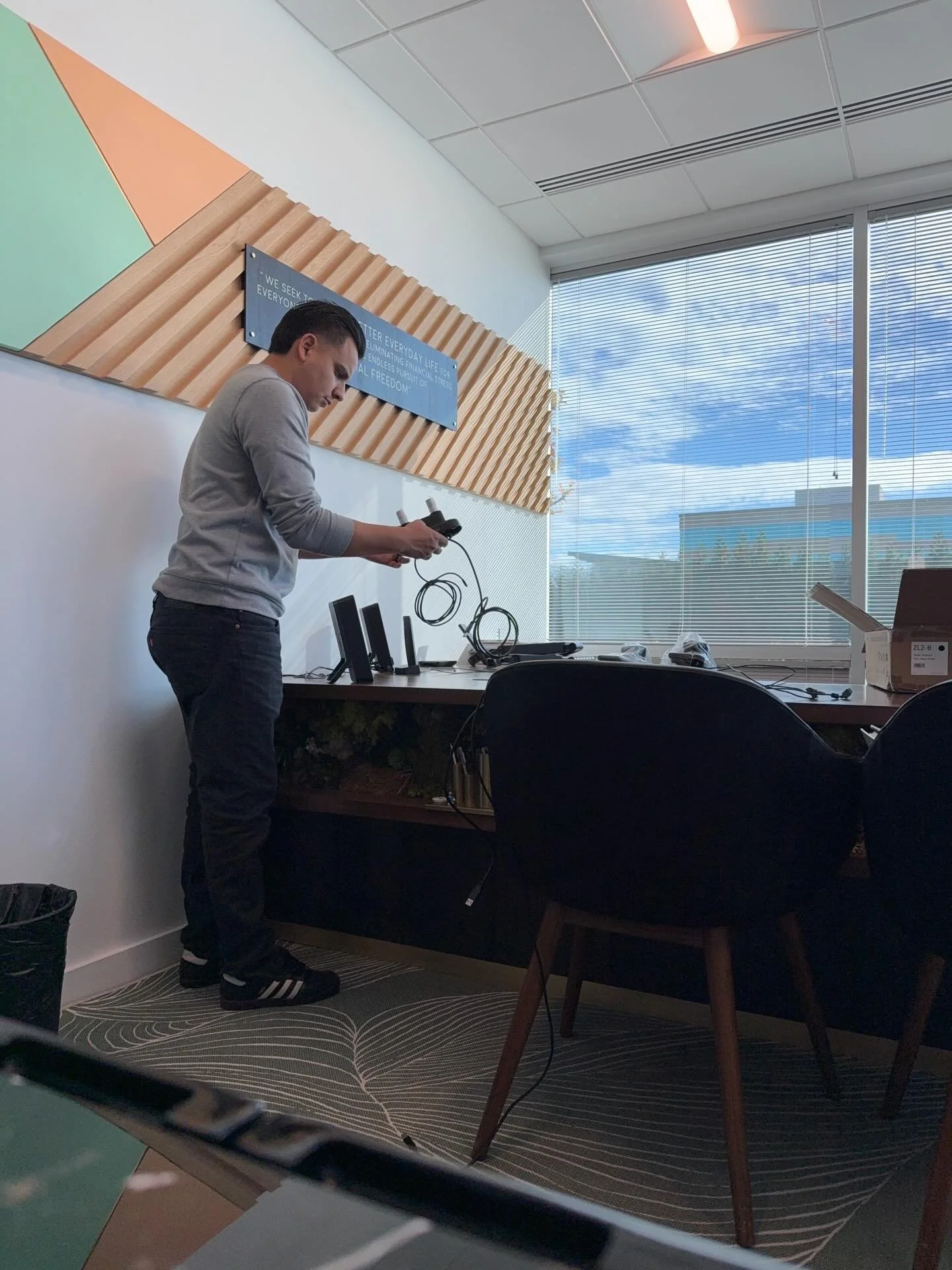 Another day, another client leveled up!

Our team is out in the field today, making sure our clients stay connected, secure, and running smoothly. Whether it&rsquo;s setting up new equipment, optimizing workspaces, or solving the unexpected, we&rsquo