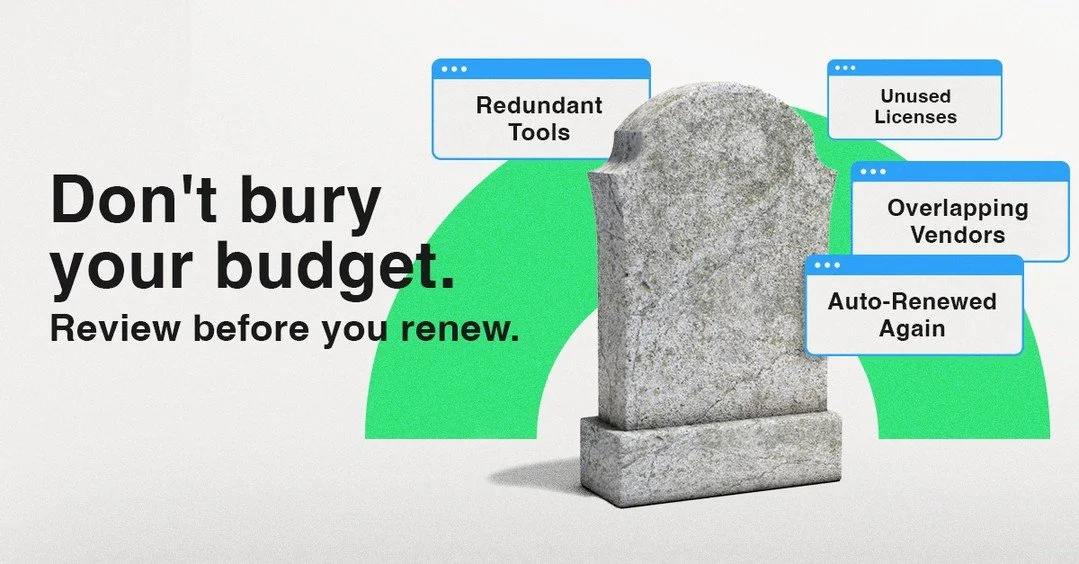 Renewals are the silent cost of running a business. 

The bill arrives, the auto-pay triggers and another year of just okay performance begins. Just because you&rsquo;ve used a program for years doesn't mean it&rsquo;s still serving your business eff