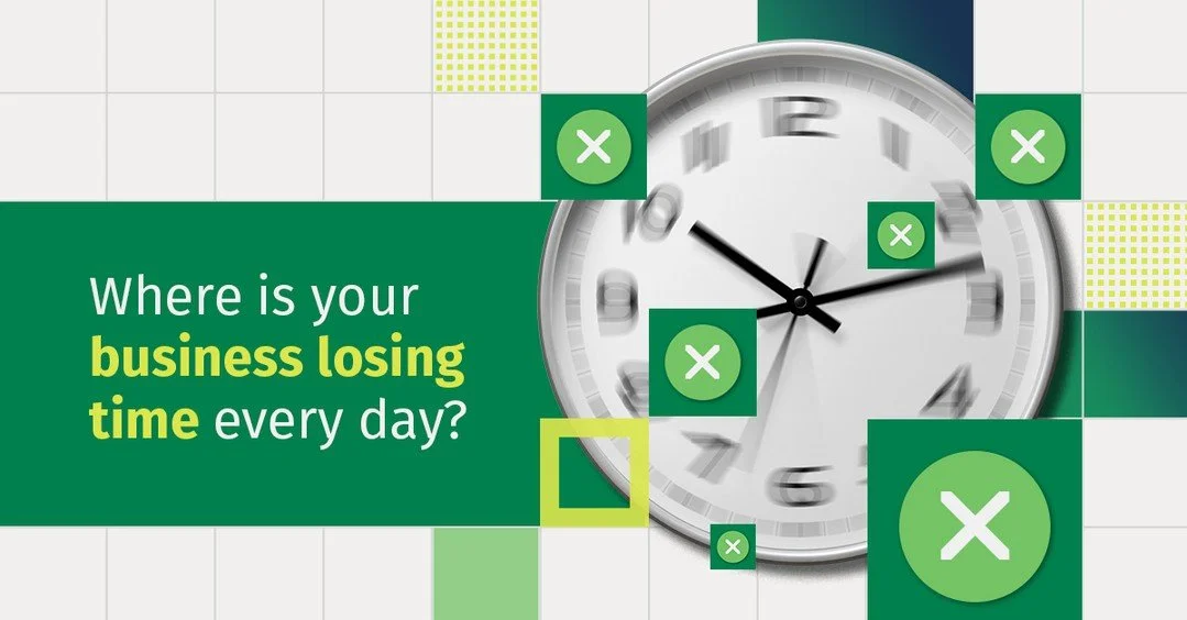 The root cause of lost time in a business isn&rsquo;t always obvious. 

It&rsquo;s in the extra steps, the disconnected tools and the workarounds that have become routine.

You don&rsquo;t need a major overhaul to fix it. You just need clarity on wha
