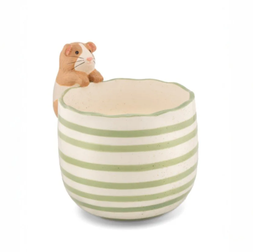 cache pot, cochon d'inde, sass&belle, animal, rayures.jpg