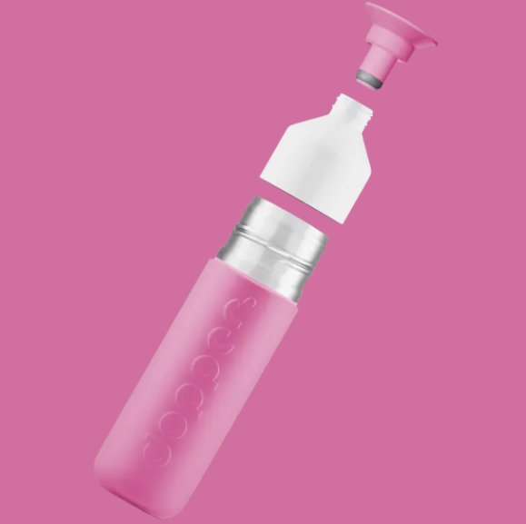 gourde, thermos, 350ml, rose, boire, chaud, froid, pratique, sport, courir, soif, boire.png
