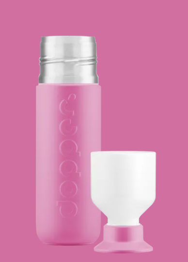 gourde, thermos, 350ml, rose, boire, chaud, froid, pratique, sport, courir, soif.png