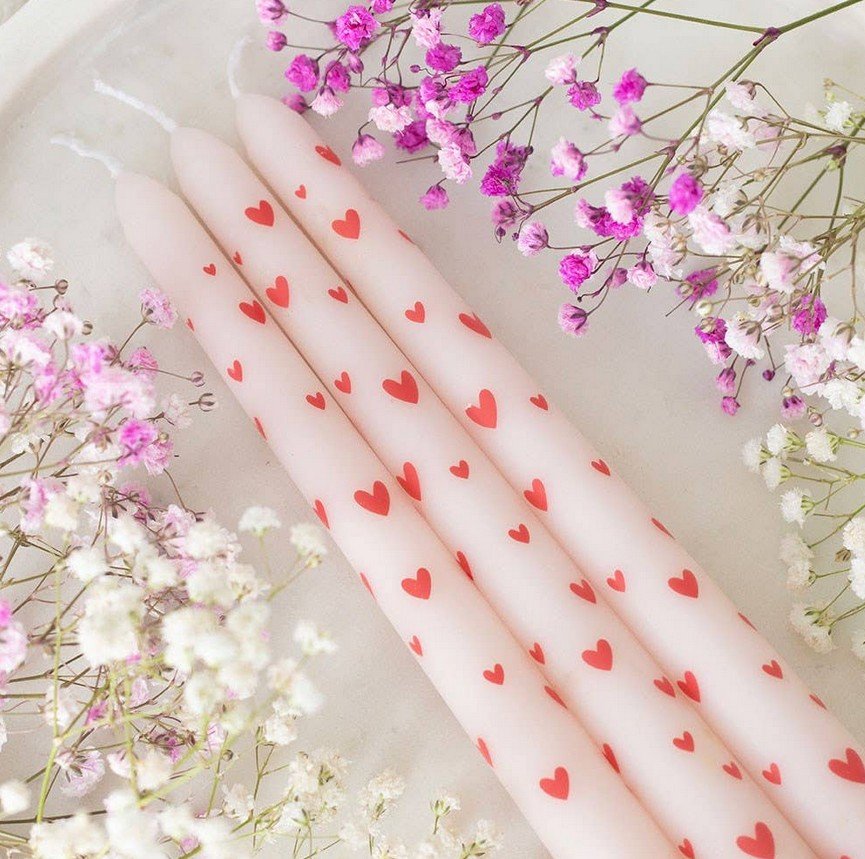 ensemble bougie, trois, something different, coeur, saint valentin.jpg