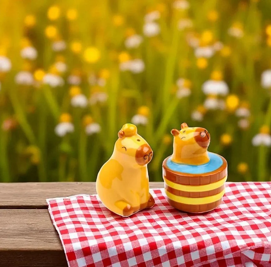 Salière et Poivrière Capybara - Puckator