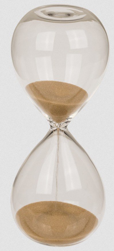 sabliers, out of the blue, verre, temps, écouler, compter, sable, couleurs, décoration, jaune.jpg