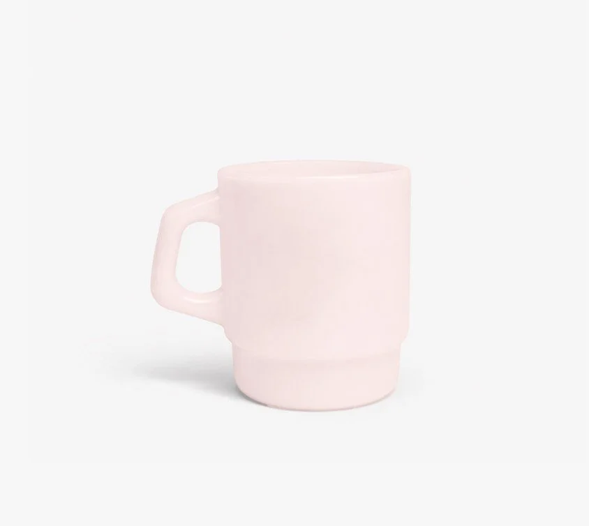 mug opal, bazardeluxe, croissant, blanc, rétro, boire, matin, café.jpg