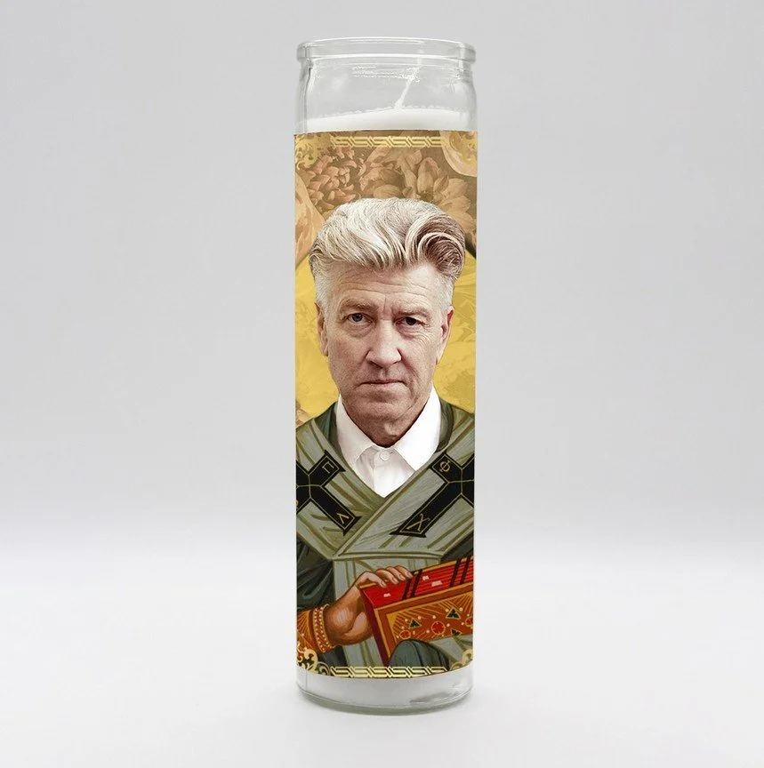 bougie, David Lynch, bobbyk, célébrité, acteur, fun, décoration, bondieuserie.jpg