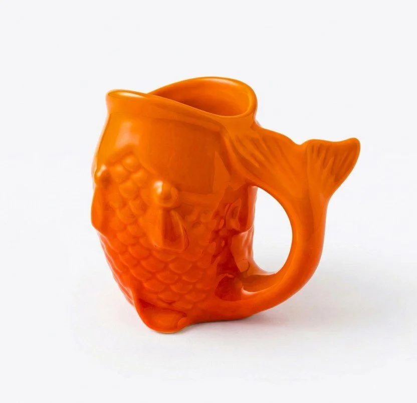 mug, nemo, poisson, bazardeluxe, orange, boire, matin, cafe; thé.jpg