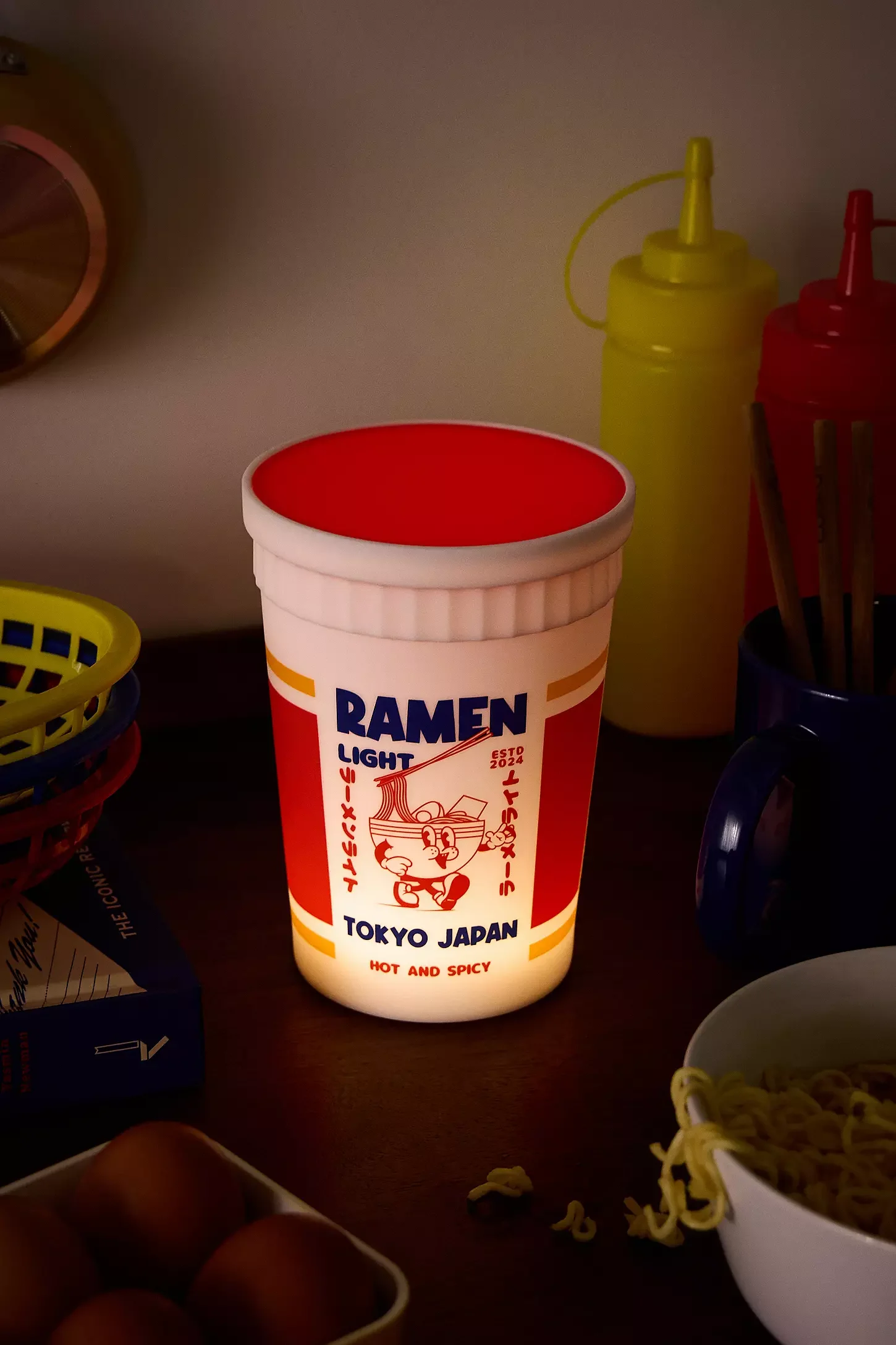 lampe, ramen, lumière, japon, charger, éclairer.webp