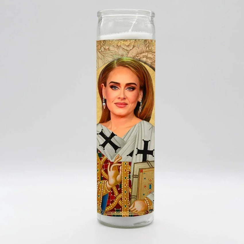 bougie, Adèle, célébrité, décoration, fun ,bondieuserie.jpg