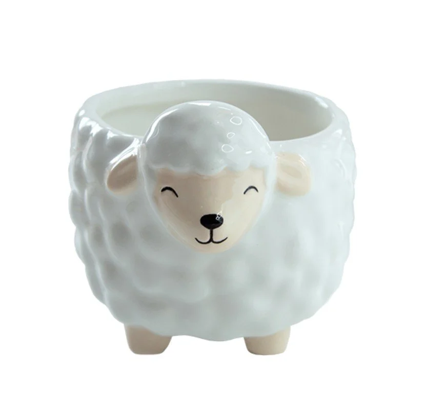 pot, mouton, sass&belle, animal, blanc, petit, mignon, plantes.jpg