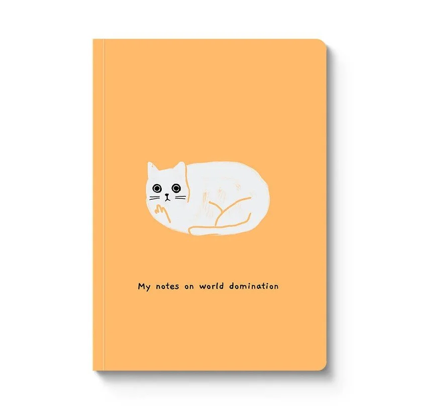 carnet, chat, phrase, ohh deer, papeterie, fun, écrire, ligne, notebook.jpg