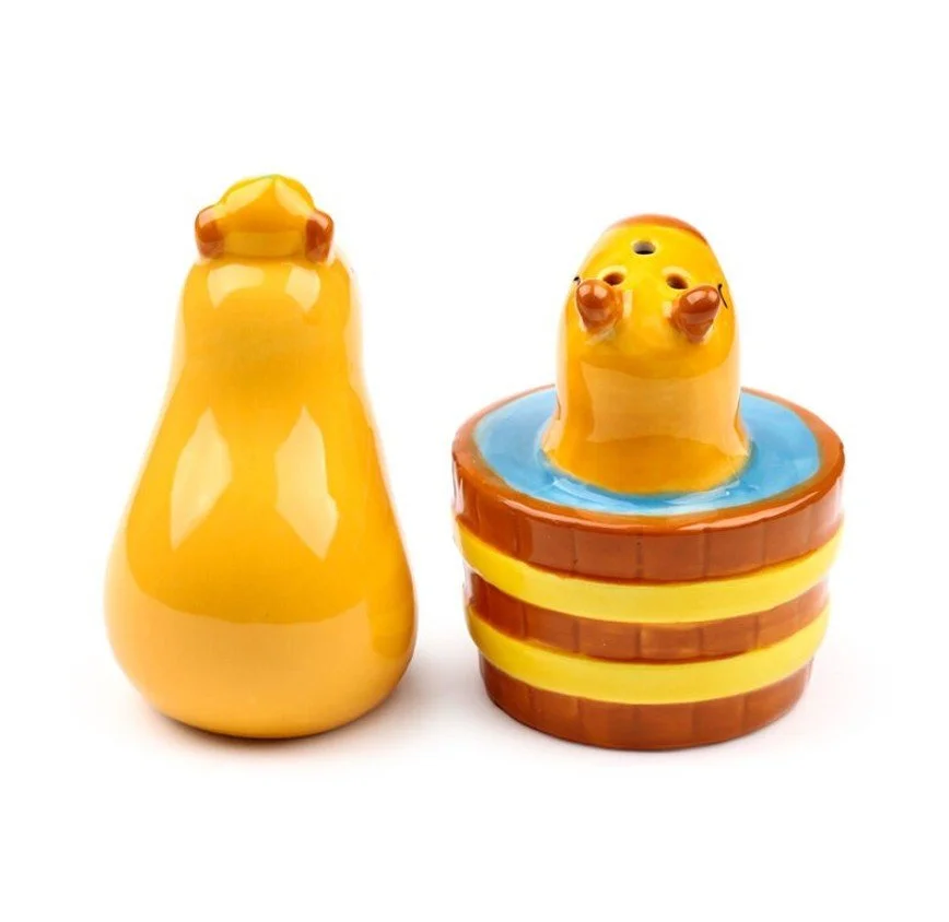 salière et poivrière, capybara, puckator, ensemble, animal, sel et poivre, assaisonnement.jpg