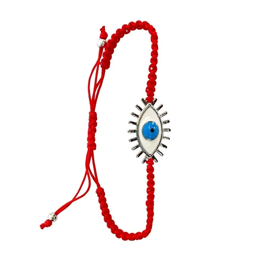 bracelet rouge, evil eye, tesoros, poignée, oeil.jpg