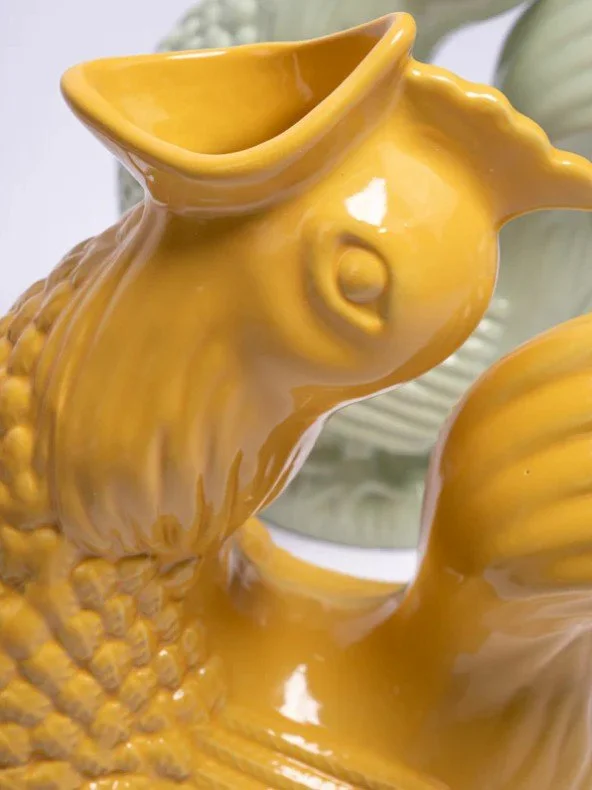cluckle, guggle, jaune, coq, carafe, nouveauté, fun, original, bruit, glouglou, décoration, animal.jpg