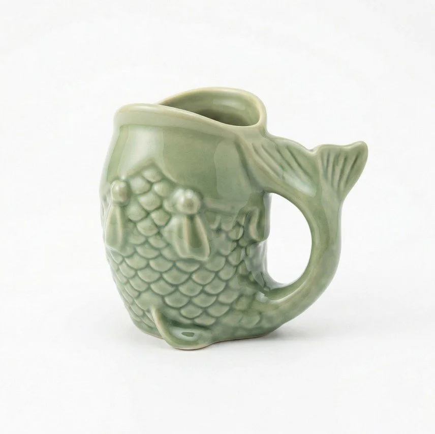 mug, nemo, poisson, bazardeluxe, almond, vert, boire, matin, fun.jpg