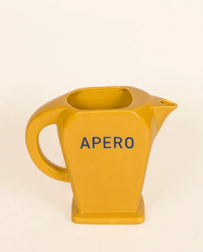 pichet, apéro, bazardeluxe, moutarde, couleur, art de la table.jpg