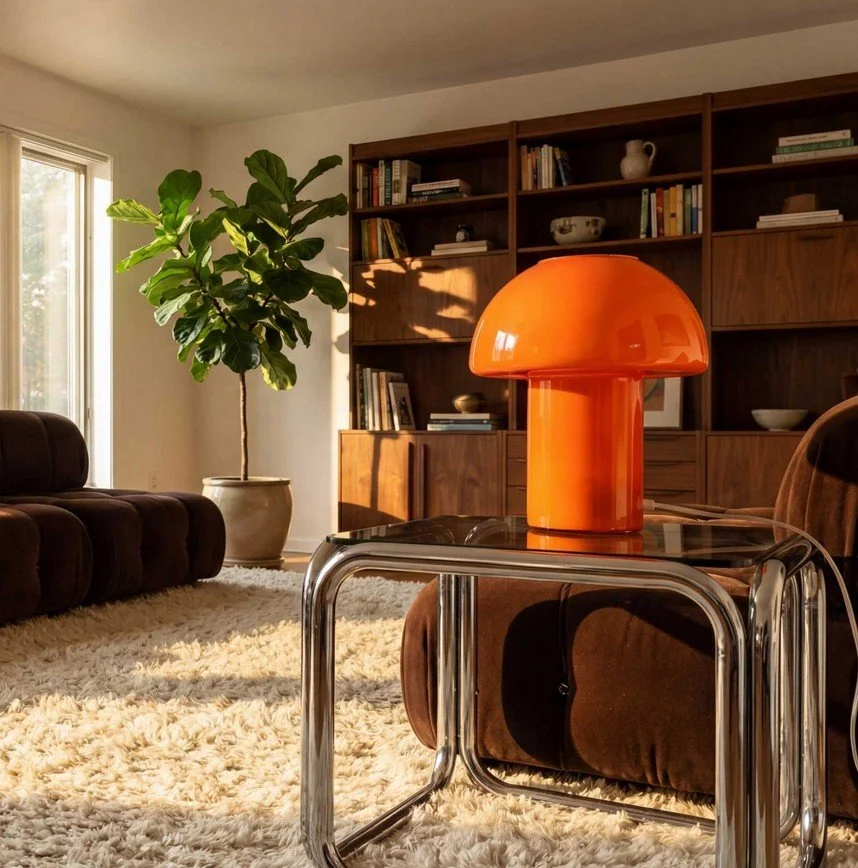 lampe à poser, missa, c création, orange, décoration, verre.jpg