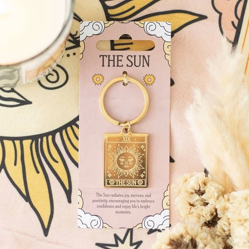 Porte-clés Carte de tarot «  Le Soleil » - Something Different